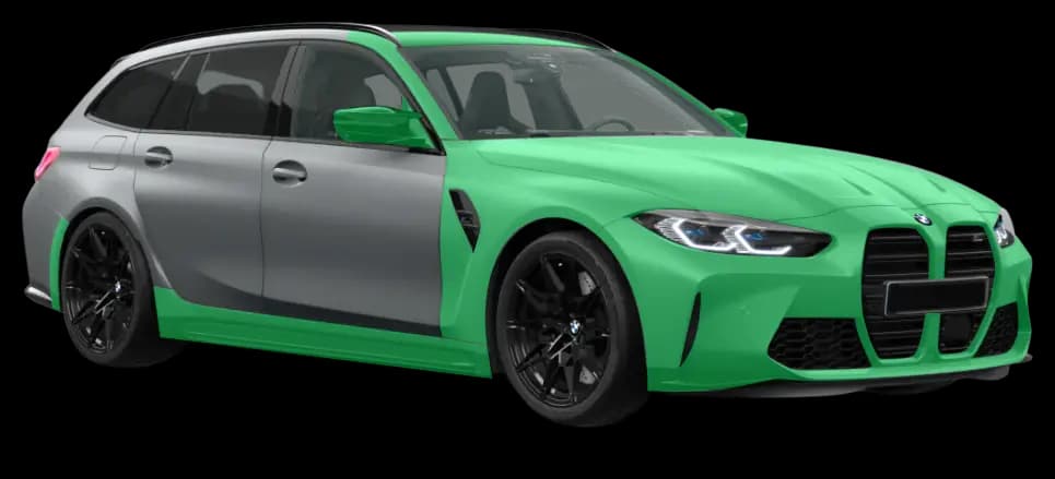 Performance-Paket – geschützte Fahrzeugbereiche