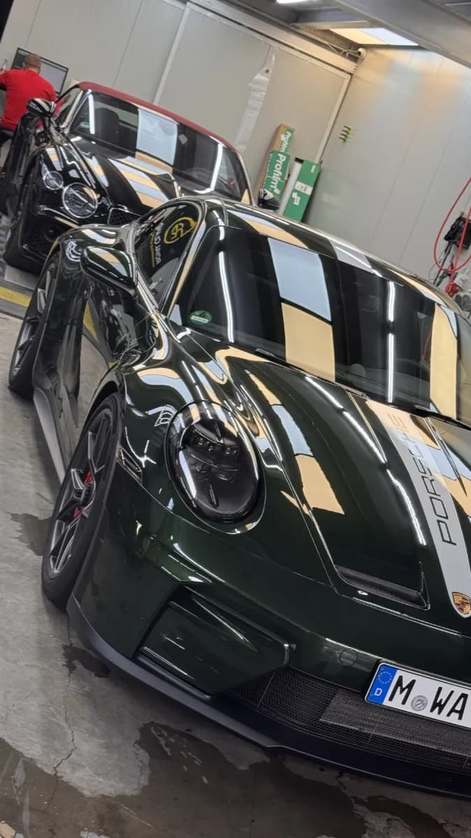Porsche 911 GT3 Komplettfolierung mit PPF in München